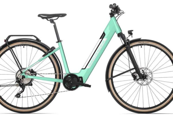 Rock Machine Crossride INT e425 Lady Touring Gloss Light Mint-Pearl White