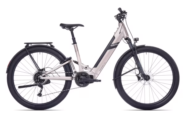 ROCK MACHINE Crossride e450 FS Touring sand grey/black